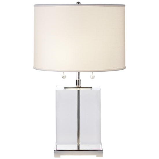 Load image into Gallery viewer, Visual Comfort Signature - TOB 3031CG-C - Two Light Table Lamp - crystal block - Crystal
