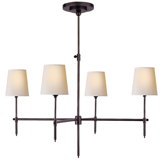 Load image into Gallery viewer, Visual Comfort Signature - TOB 5003BZ-NP - Four Light Chandelier - Bryant - Bronze
