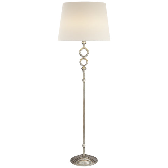 Load image into Gallery viewer, Visual Comfort Signature - ARN 1022BSL-L - Two Light Floor Lamp - bristol2 - Burnished Silver Leaf
