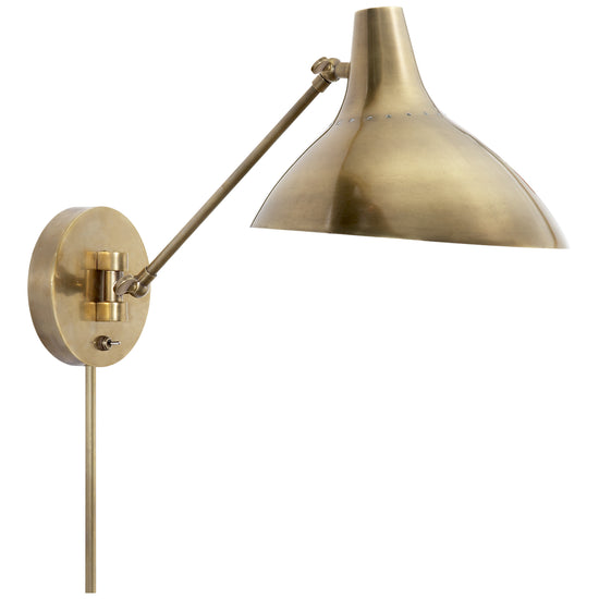 Load image into Gallery viewer, Visual Comfort Signature - ARN 2006HAB - One Light Wall Sconce - Charlton - Hand-Rubbed Antique Brass
