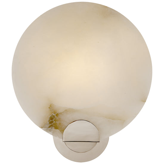 Load image into Gallery viewer, Visual Comfort Signature - ARN 2039PN-ALB - One Light Wall Sconce - Iveala - Polished Nickel
