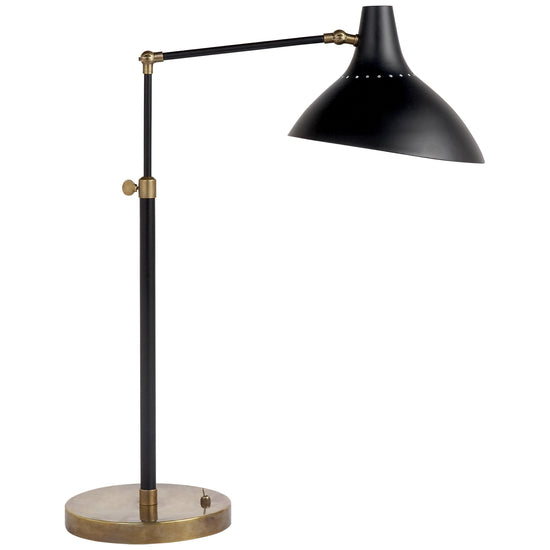 Visual Comfort Signature - ARN 3006BLK - One Light Table Lamp - Charlton - Black and Brass