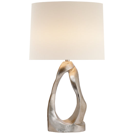 Visual Comfort Signature - ARN 3100BSL-L - One Light Table Lamp - Cannes Table - Burnished Silver Leaf