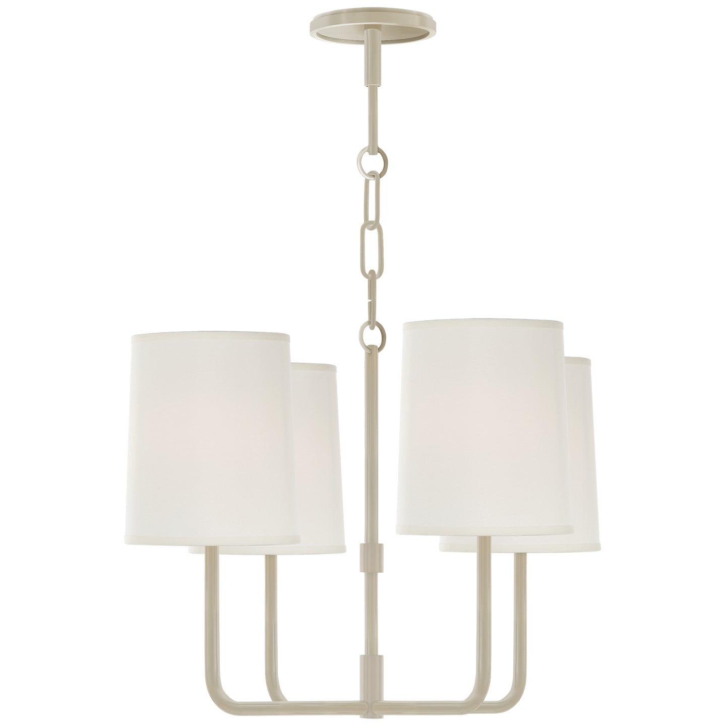 Visual Comfort Signature - BBL 5080CW-S - Four Light Chandelier - Go lightly - China White