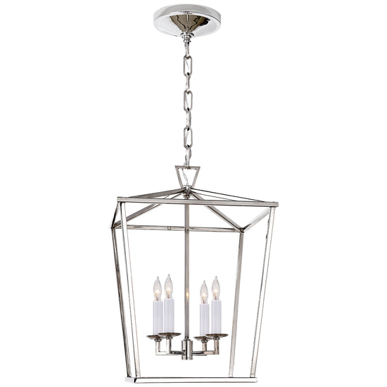 Load image into Gallery viewer, Visual Comfort Signature - CHC 2164PN - Four Light Lantern - Darlana - Polished Nickel
