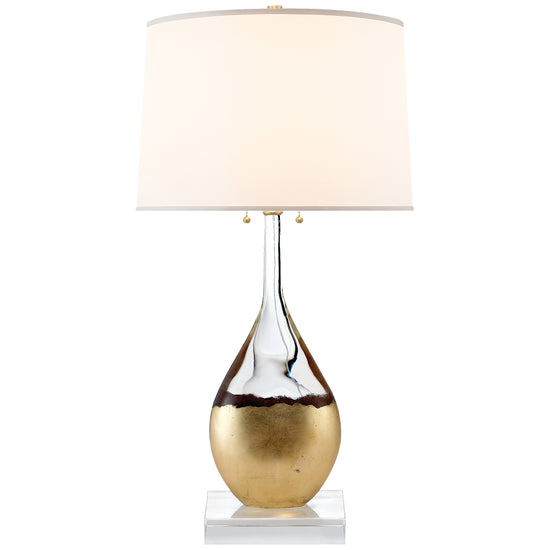 Load image into Gallery viewer, Visual Comfort Signature - SK 3905CG-S - Two Light Table Lamp - Sculptural Table - Crystal
