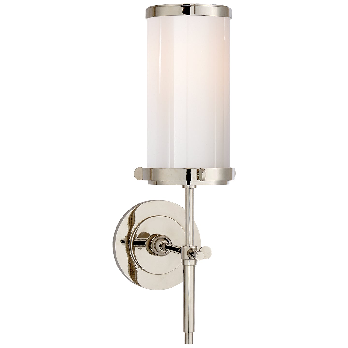 Load image into Gallery viewer, Visual Comfort Signature - TOB 2015PN-WG - One Light Wall Sconce - Bryant Bath - Polished Nickel
