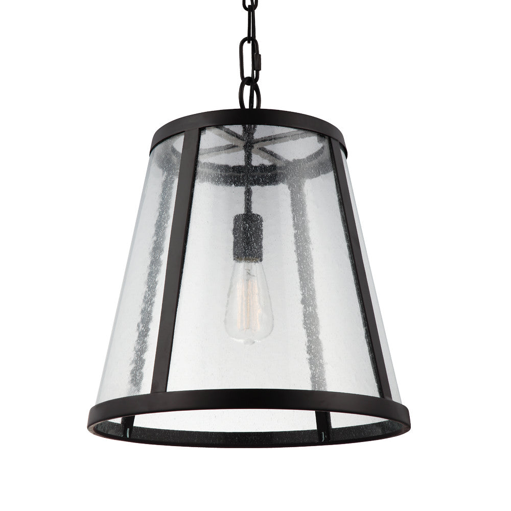 Load image into Gallery viewer, Visual Comfort Studio - P1289ORB - One Light Pendant - Harrow - Oil Rubbed Bronze

