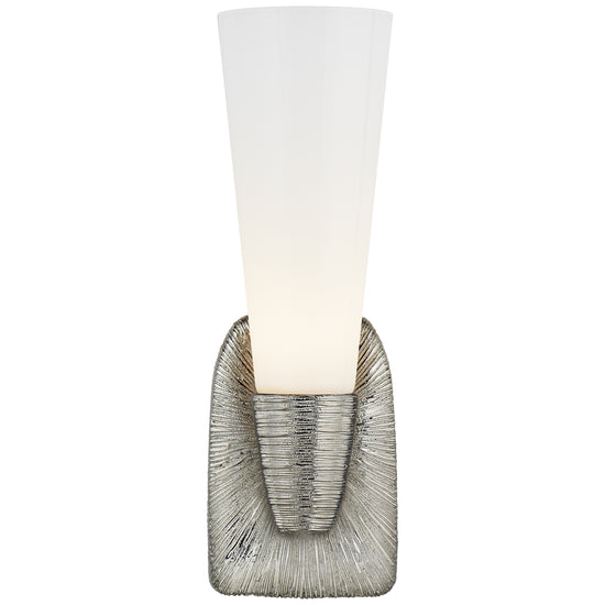 Load image into Gallery viewer, Visual Comfort Signature - KW 2043PN-WG - One Light Bath Sconce - Utopia - Polished Nickel
