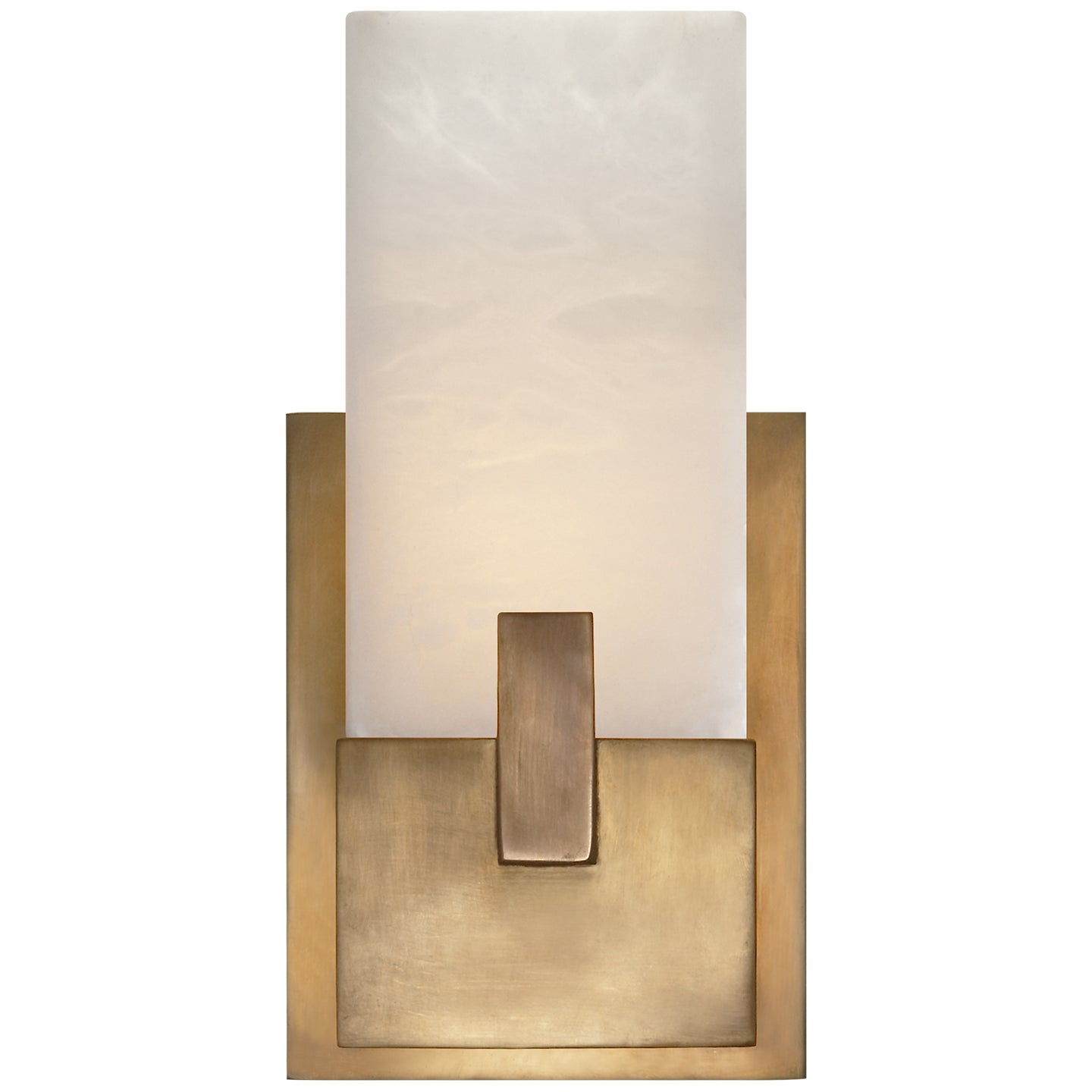 Load image into Gallery viewer, Visual Comfort Signature - KW 2113AB-ALB - LED Bath Sconce - Covet - Antique-Burnished Brass
