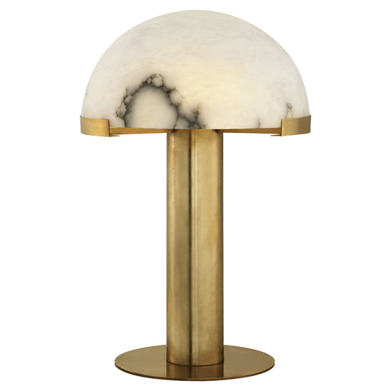 Visual Comfort Signature - KW 3010AB-ALB - LED Table Lamp - Melange - Antique-Burnished Brass
