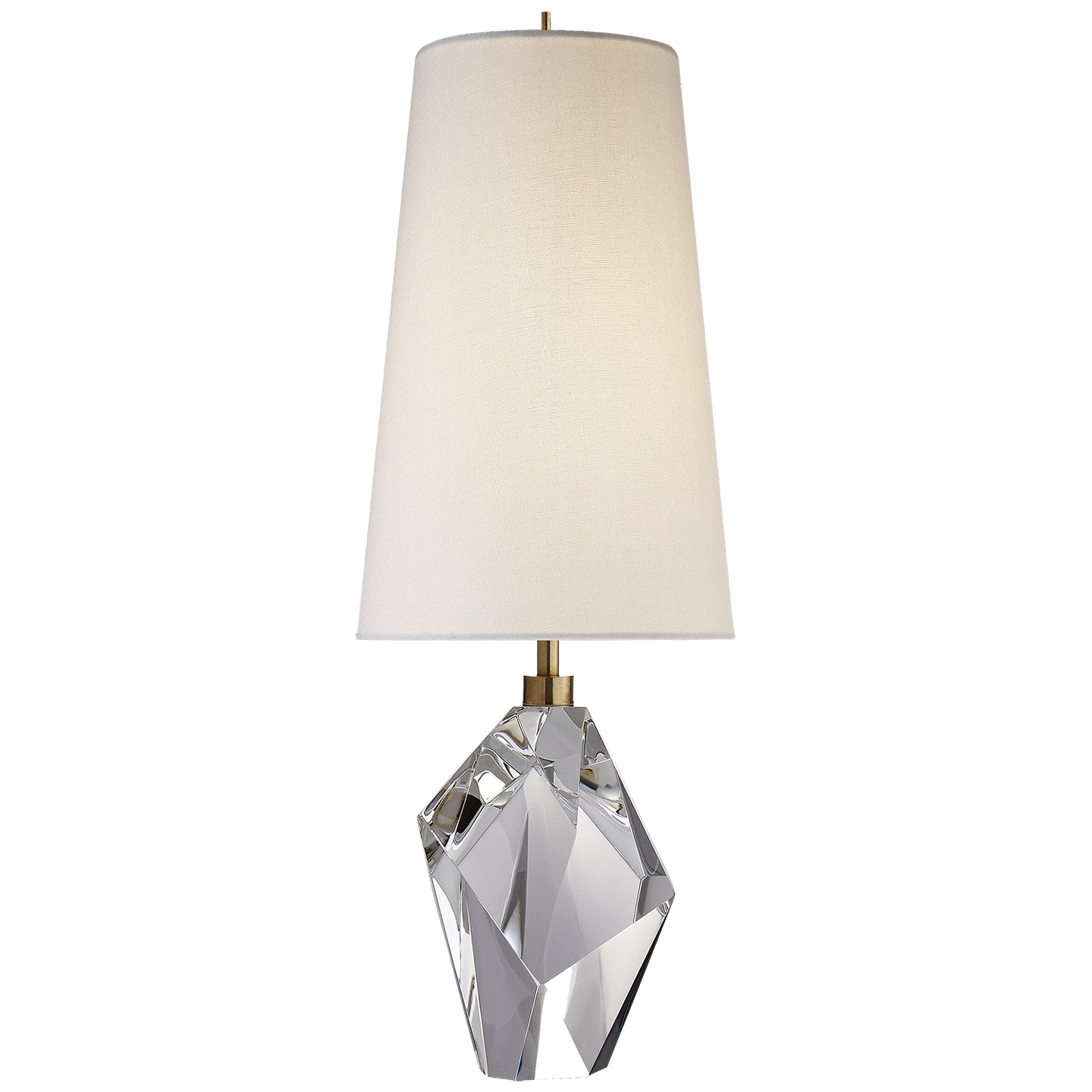 Visual Comfort Signature - KW 3012CG-L - One Light Table Lamp - Halcyon - Crystal