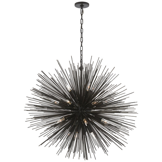 Load image into Gallery viewer, Visual Comfort Signature - KW 5072AI - 20 Light Chandelier - Strada - Aged Iron
