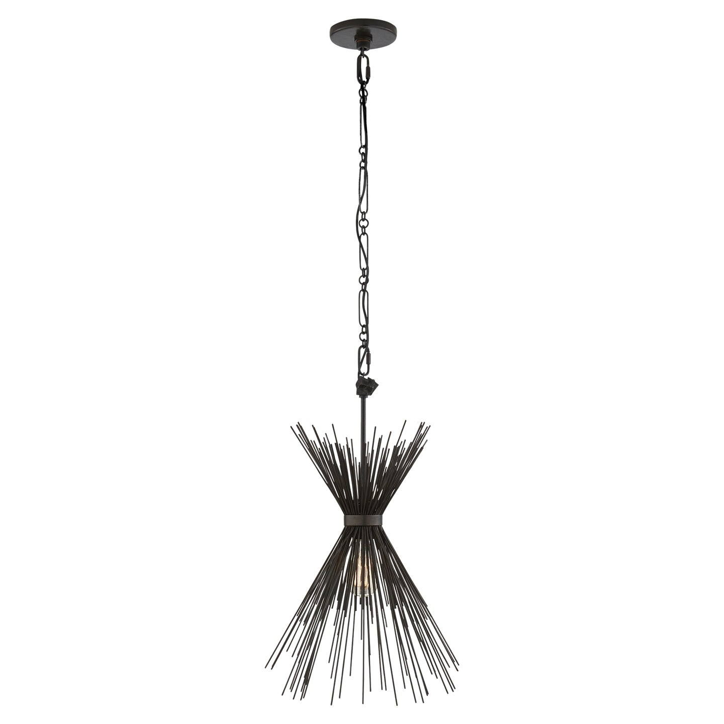 Load image into Gallery viewer, Visual Comfort Signature - KW 5077AI - One Light Chandelier - Strada - Aged Iron

