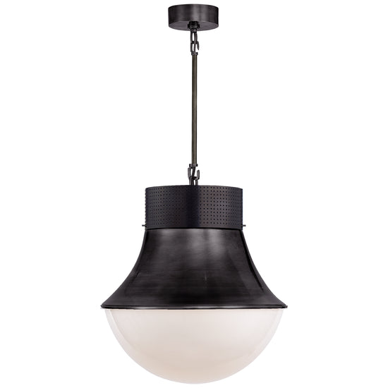 Load image into Gallery viewer, Visual Comfort Signature - KW 5223BZ-WG - One Light Pendant - Precision - Bronze
