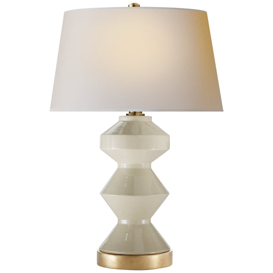 Load image into Gallery viewer, Visual Comfort Signature - CHA 8666ICO-NP - One Light Table Lamp - Weller - Coconut Porcelain
