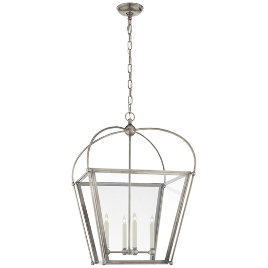 Load image into Gallery viewer, Visual Comfort Signature - CHC 3439AN-CG - Four Light Lantern - Riverside - Antique Nickel
