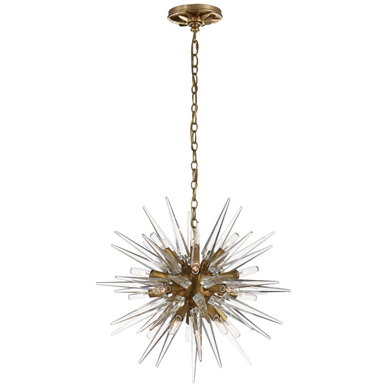 Visual Comfort Signature - CHC 5286AB-CA - 20 Light Chandelier - Quincy - Antique-Burnished Brass