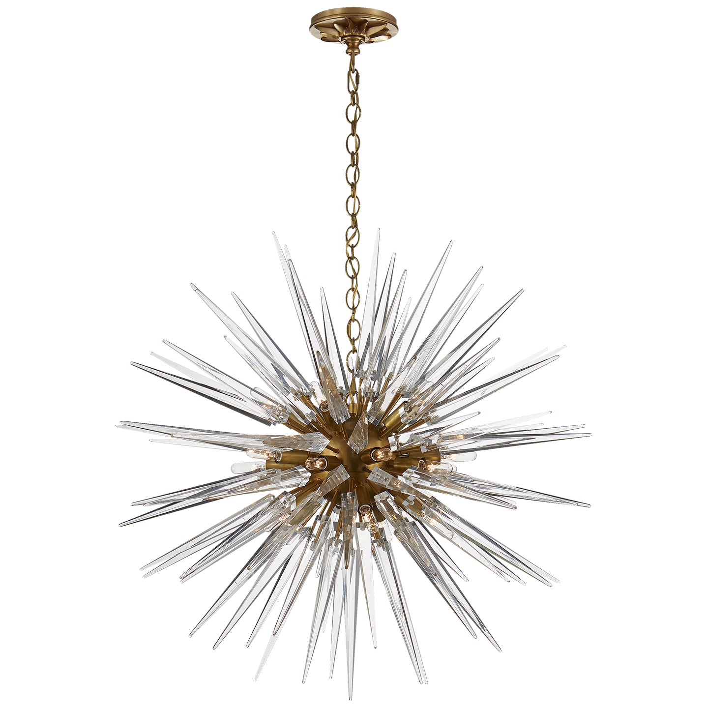 Load image into Gallery viewer, Visual Comfort Signature - CHC 5287AB-CA - 20 Light Chandelier - Quincy - Antique-Burnished Brass
