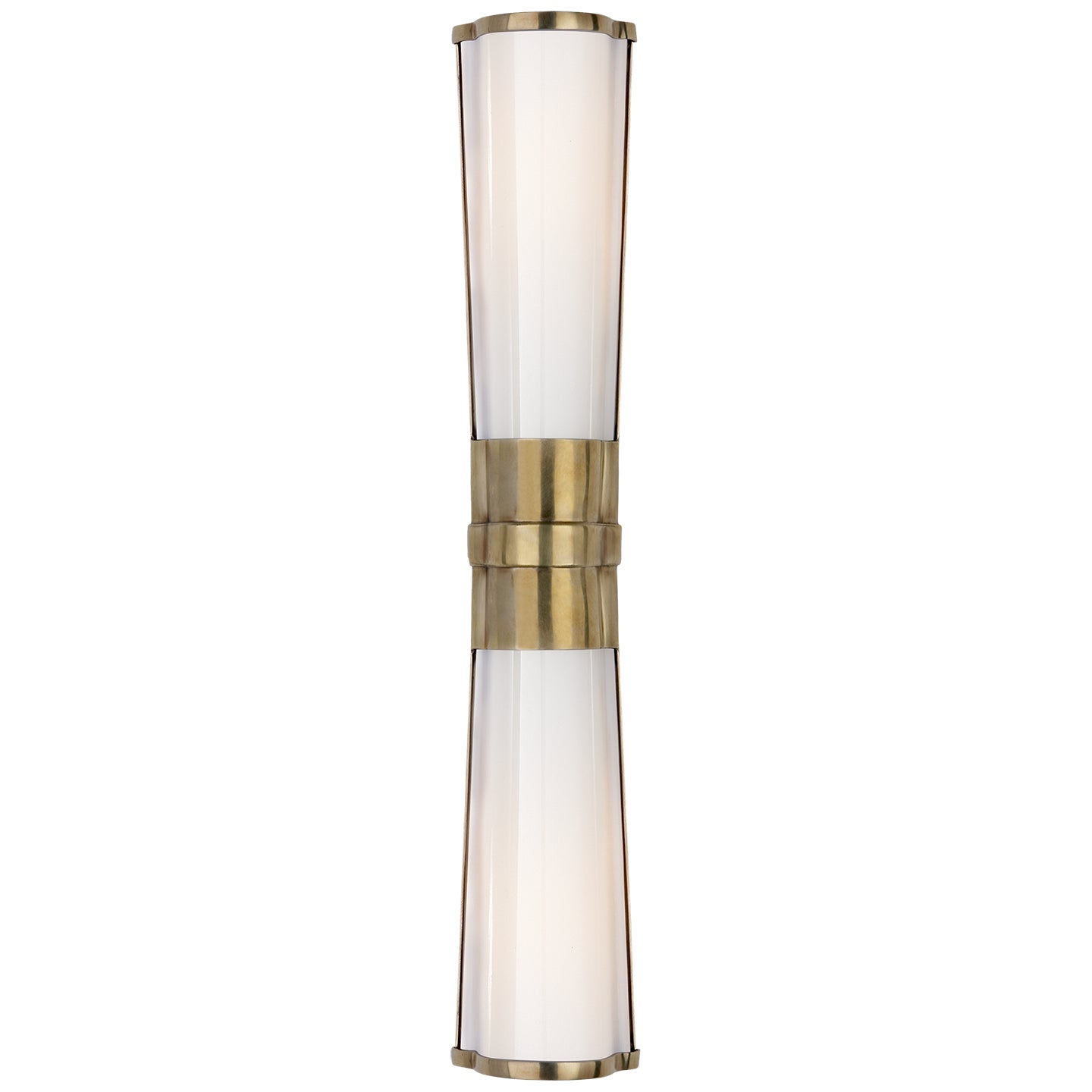 Visual Comfort Signature - CHD 1563AB-WG - Two Light Wall Sconce - Carew - Antique-Burnished Brass