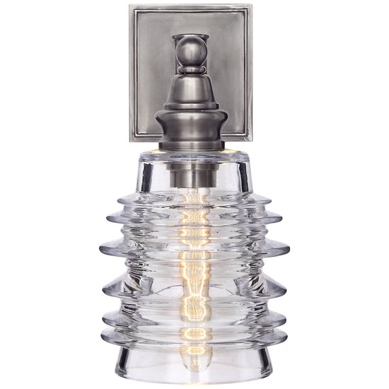 Load image into Gallery viewer, Visual Comfort Signature - CHD 2472AN-CG - One Light Wall Sconce - Covington - Antique Nickel
