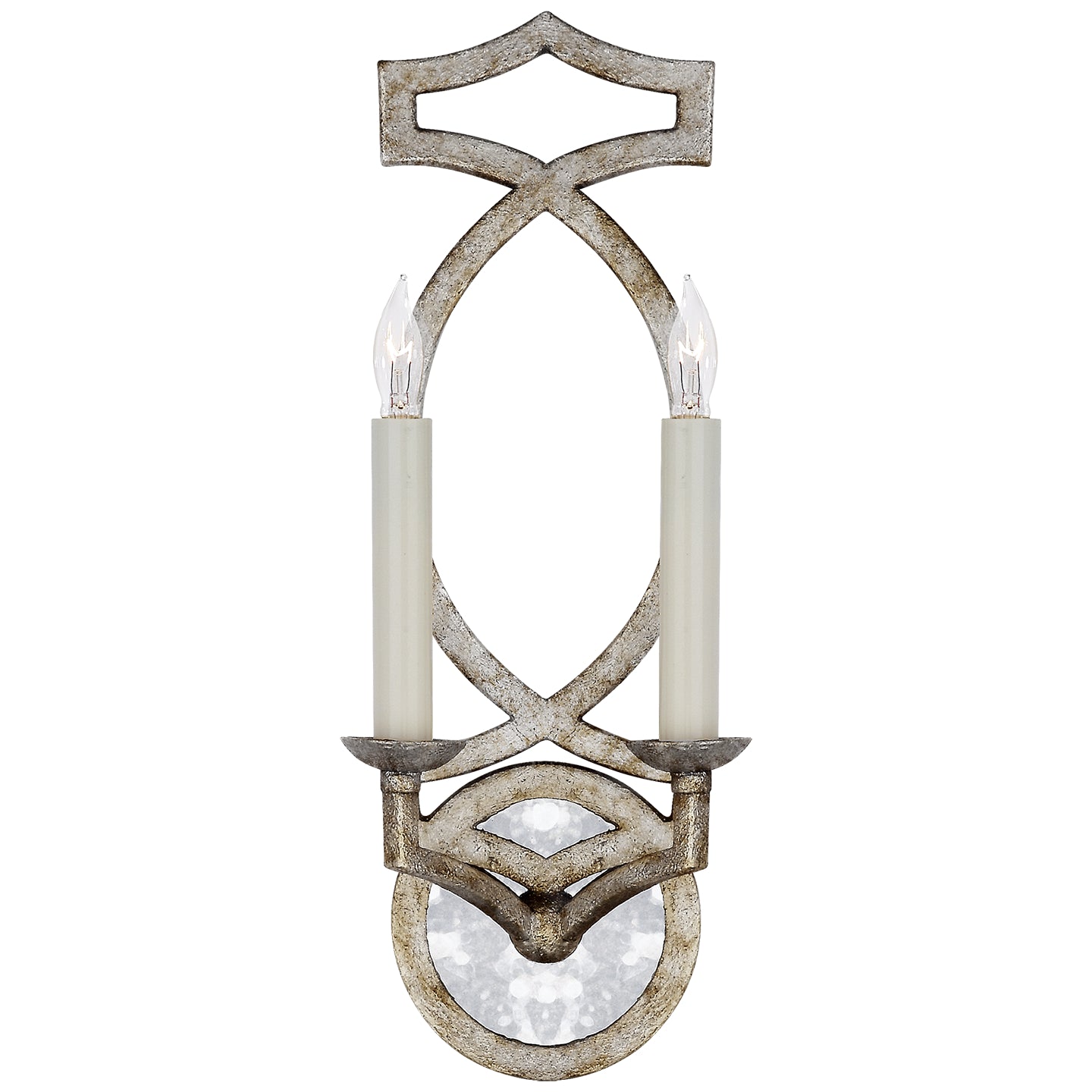 Load image into Gallery viewer, Visual Comfort Signature - NW 2311VS - Two Light Wall Sconce - Brittany - Venetian Silver
