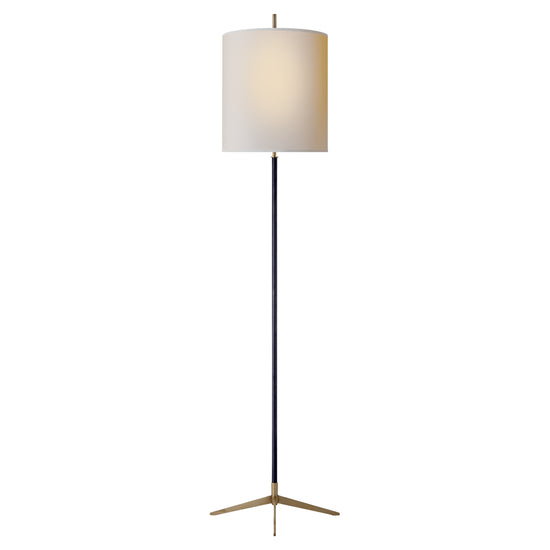 Load image into Gallery viewer, Visual Comfort Signature - TOB 1153BZ/HAB-NP - Two Light Floor Lamp - Caron - Bronze with Antique Brass
