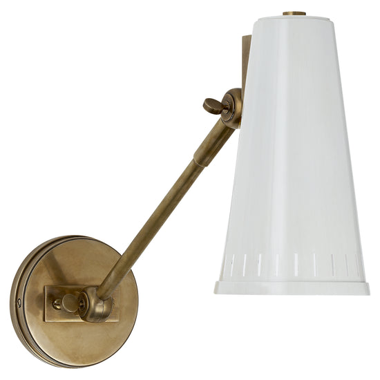 Visual Comfort Signature - TOB 2065HAB-AW - One Light Wall Sconce - Antonio - Hand-Rubbed Antique Brass