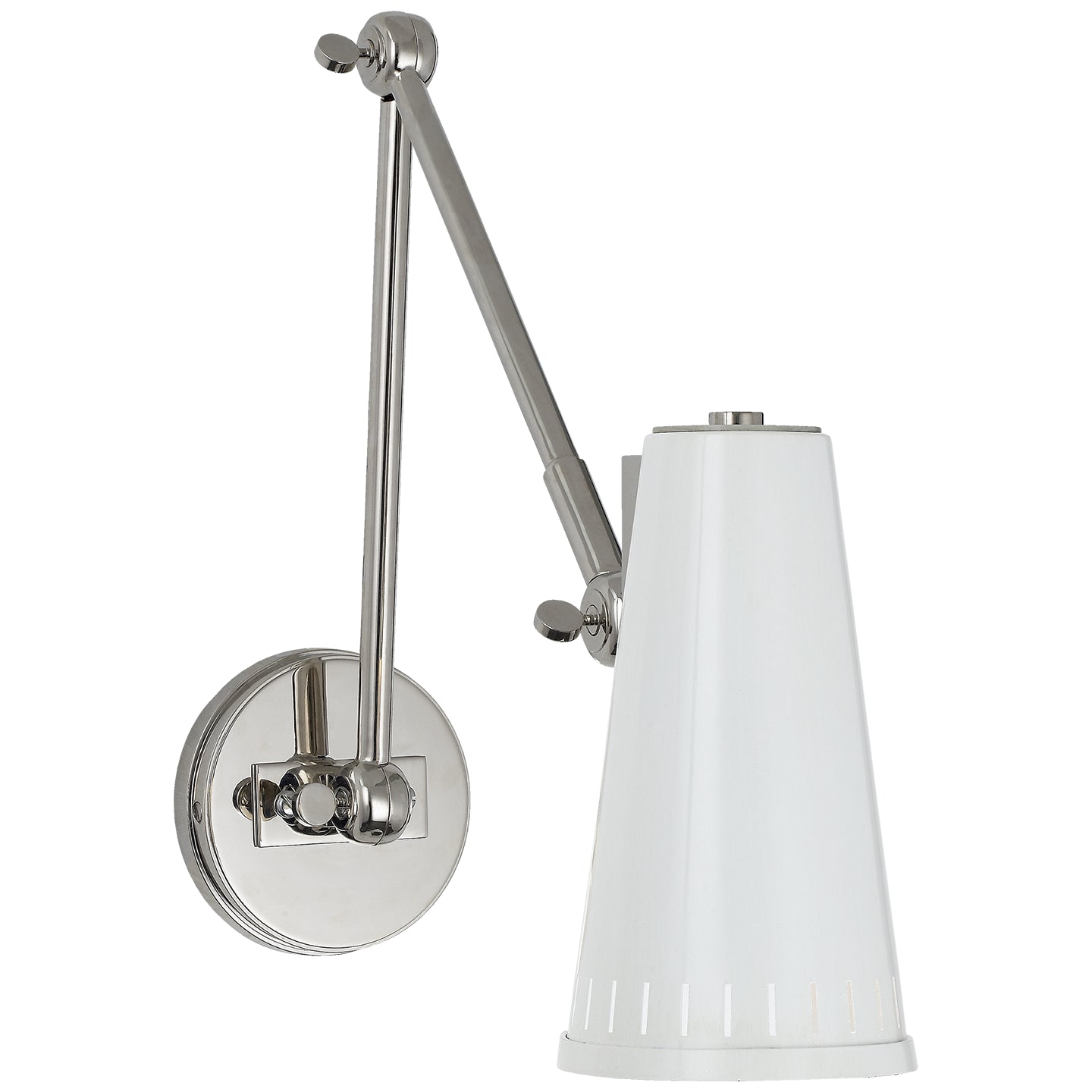 Load image into Gallery viewer, Visual Comfort Signature - TOB 2066PN-AW - One Light Wall Sconce - Antonio - Polished Nickel
