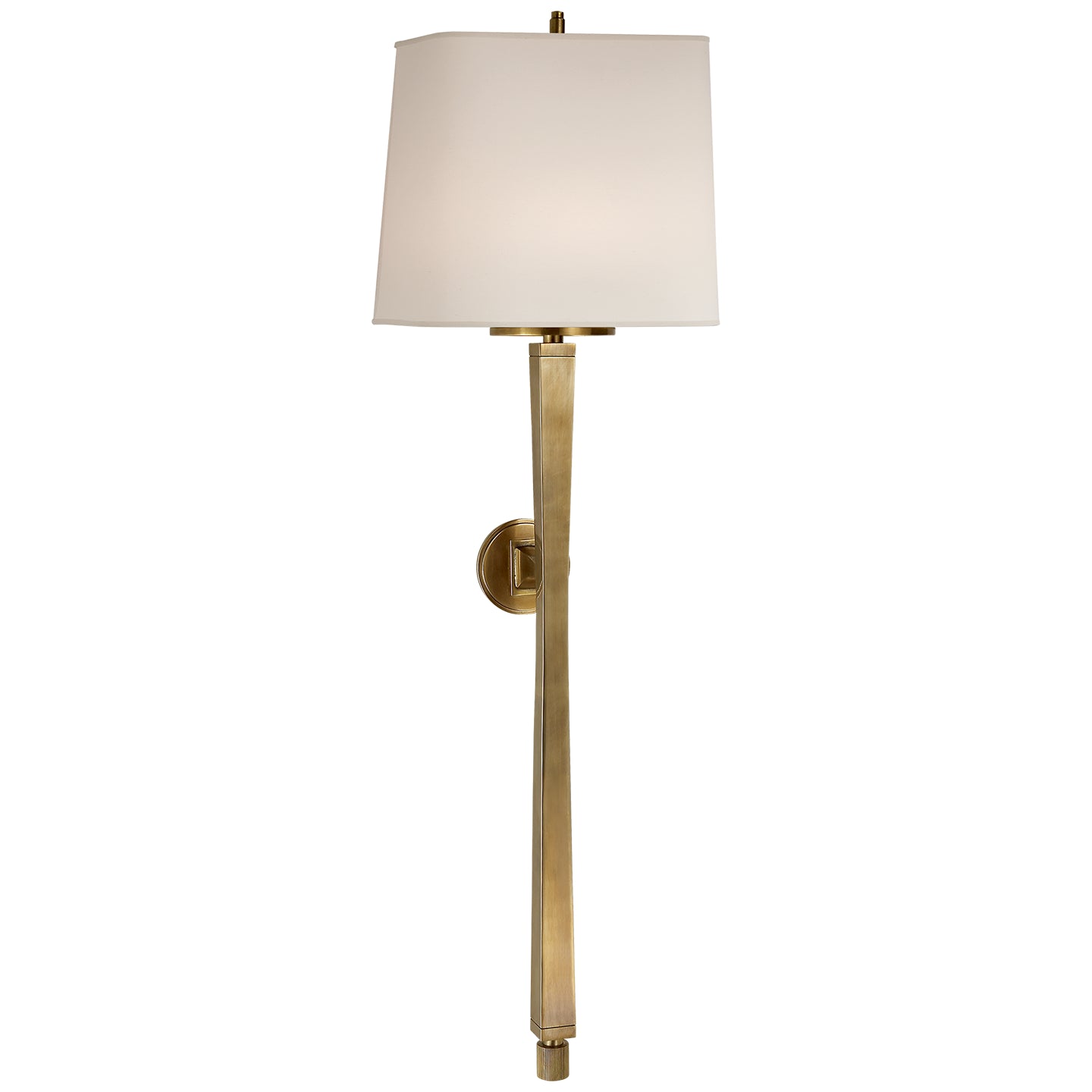 Visual Comfort Signature - TOB 2741HAB-NP - Two Light Wall Sconce - Edie - Hand-Rubbed Antique Brass