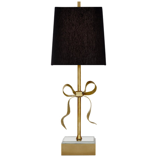 Visual Comfort Signature - KS 3111SB-BL - One Light Table Lamp - Ellery - Soft Brass