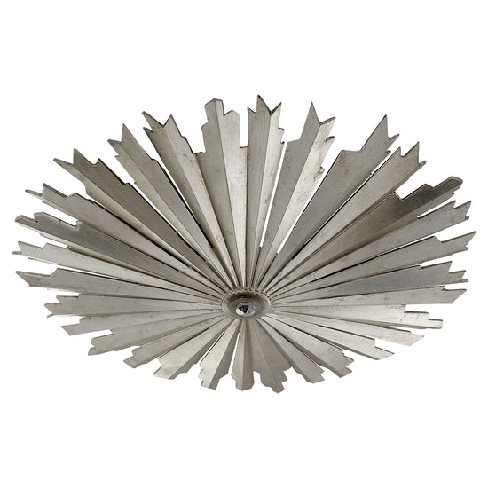 Load image into Gallery viewer, Visual Comfort Signature - CHC 4402BSL - LED Flush Mount - Claymore - Burnished Silver Leaf
