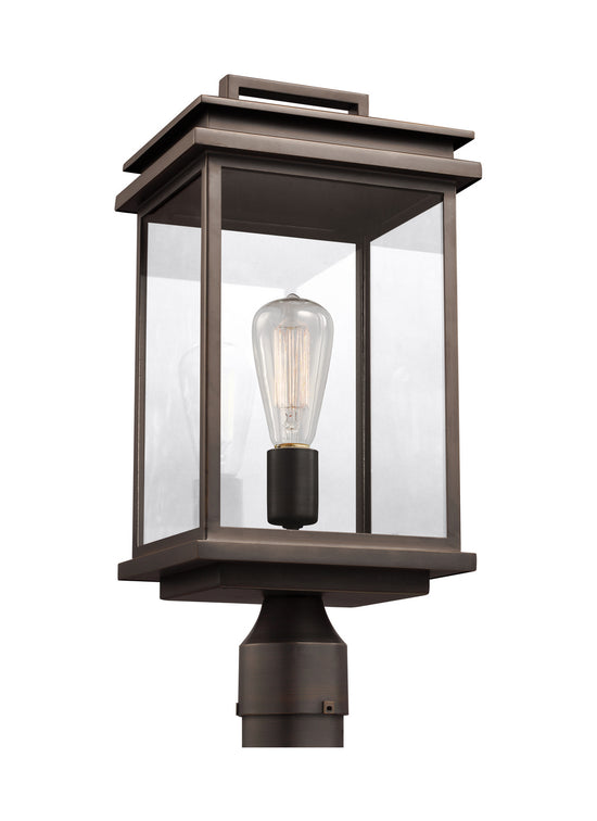 Load image into Gallery viewer, Visual Comfort Studio - OL13607ANBZ - One Light Outdoor Post Lantern - Glenview - Antique Bronze
