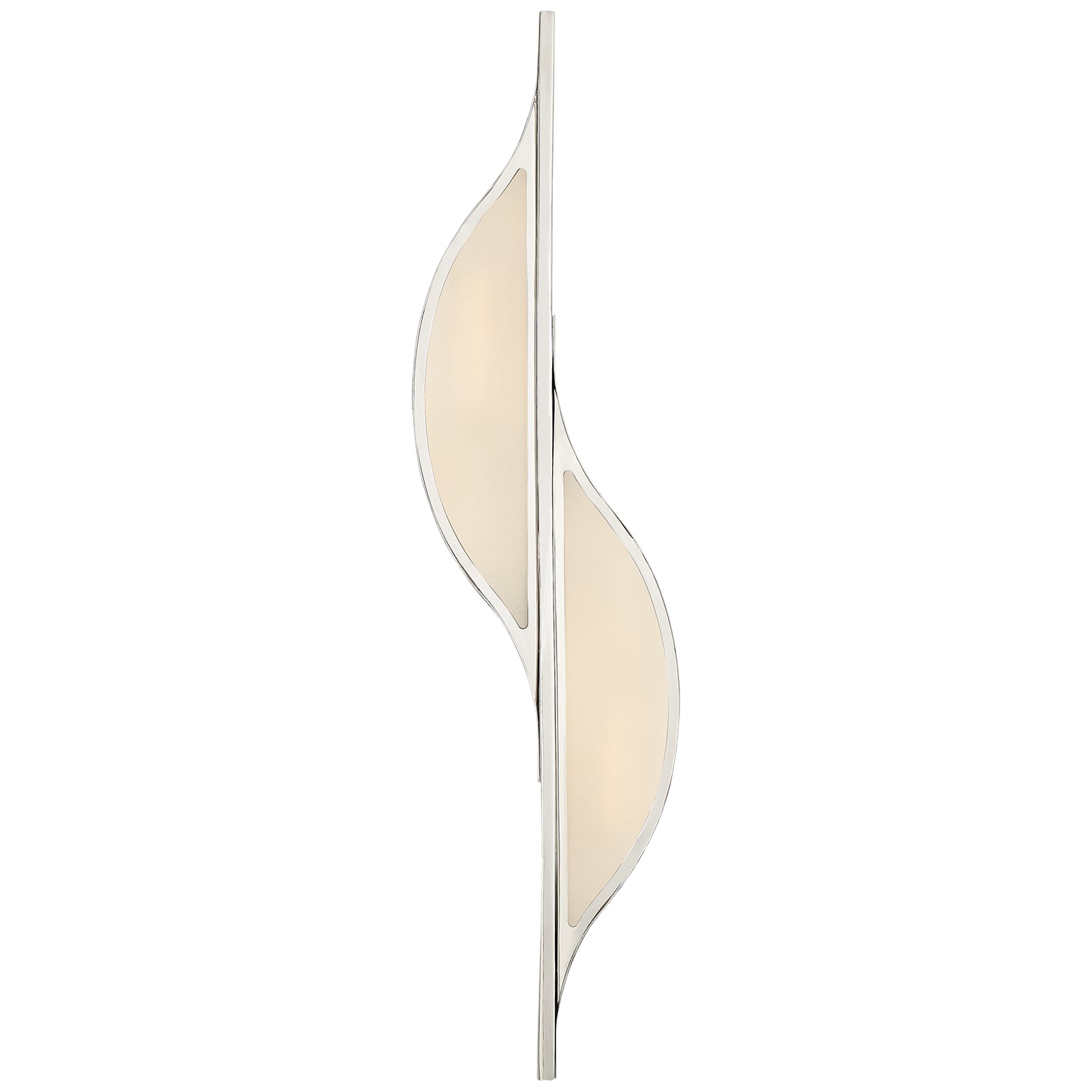 Visual Comfort Signature - KW 2705PN-FG - Two Light Wall Sconce - Avant - Polished Nickel