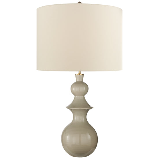 Load image into Gallery viewer, Visual Comfort Signature - KS 3617DVG-L - One Light Table Lamp - Saxon - Dove Grey
