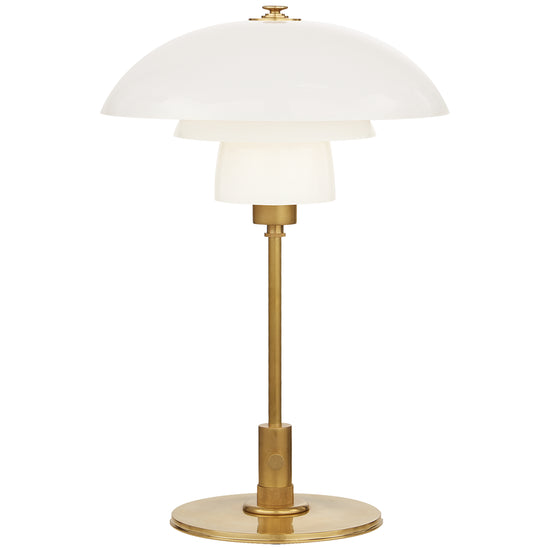 Visual Comfort Signature - TOB 3513HAB-WG - One Light Desk Lamp - Whitman - Hand-Rubbed Antique Brass