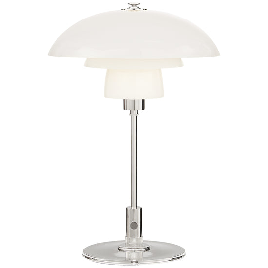 Load image into Gallery viewer, Visual Comfort Signature - TOB 3513PN-WG - One Light Table Lamp - Whitman - Polished Nickel
