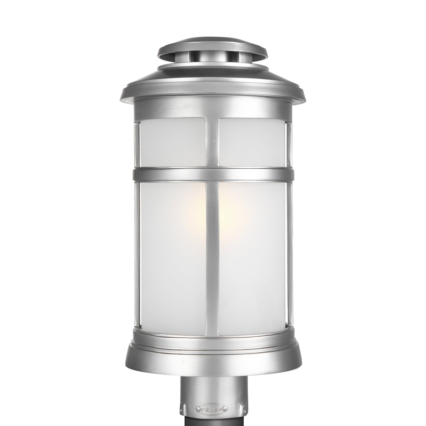 Load image into Gallery viewer, Visual Comfort Studio - OL14307PBS - One Light Post Lantern - Newport - Painted Brushed Steel
