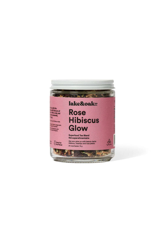 Rose Hibiscus Glow Superfood Tea - Curated Home Decor