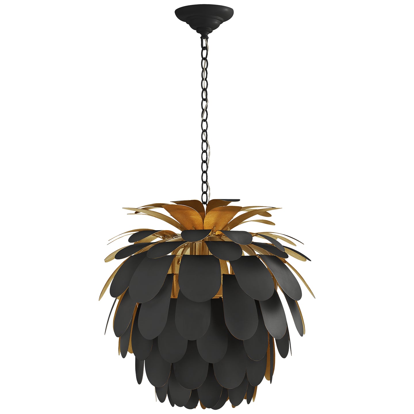 Load image into Gallery viewer, Visual Comfort Signature - CHC 5165MBK/G - One Light Chandelier - Cynara - Matte Black
