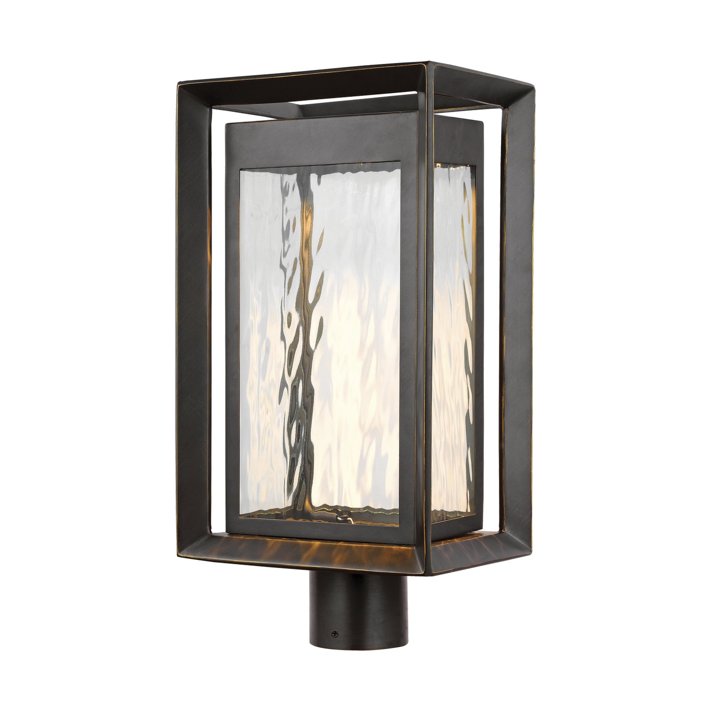 Visual Comfort Studio - OL13707ANBZ-L1 - LED Post Lantern - Urbandale - Antique Bronze