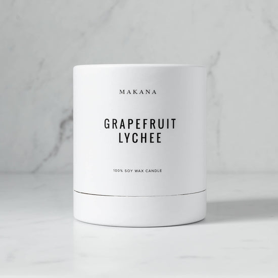 Grapefruit Lychee - Classic Candle 10 oz - Curated Home Decor