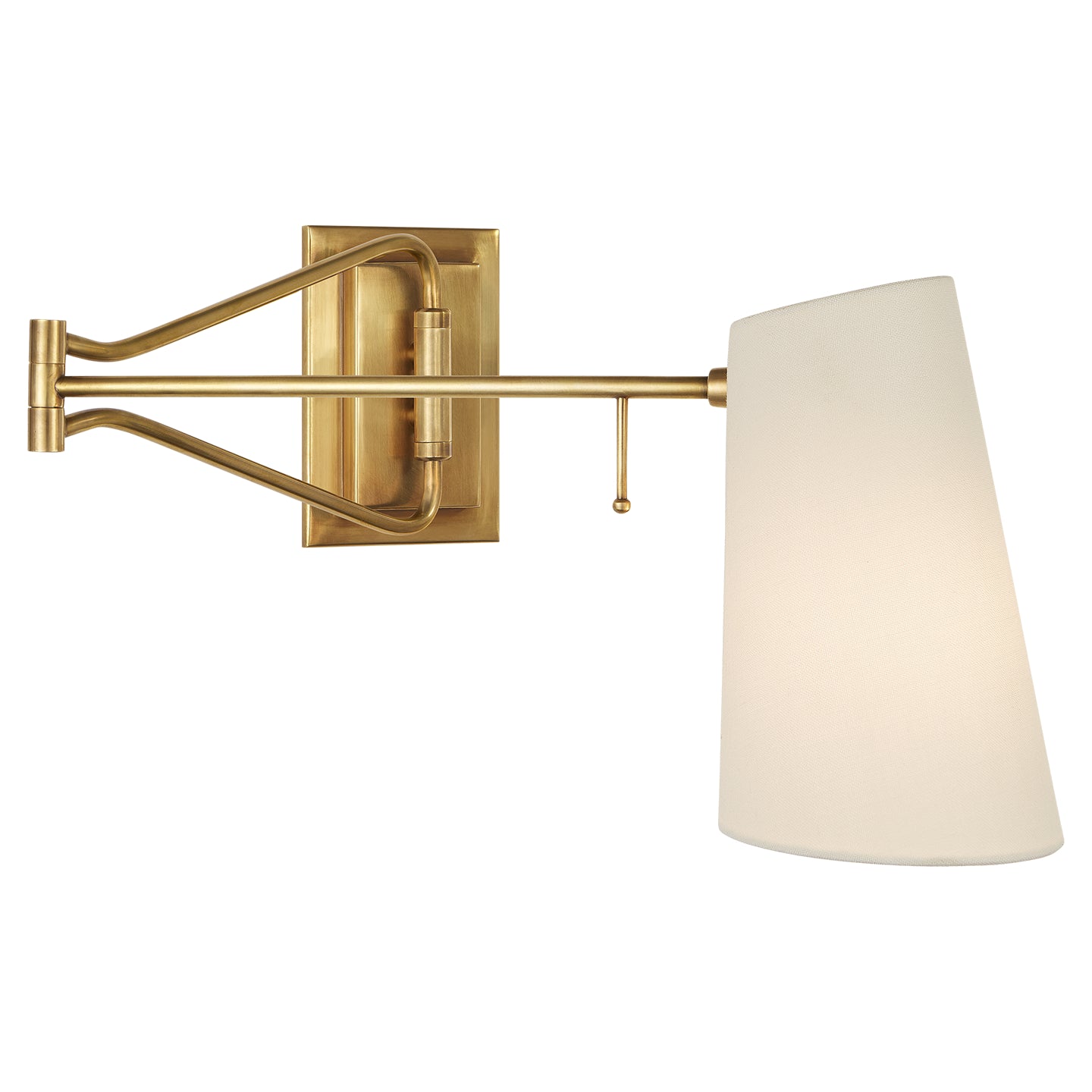 Visual Comfort Signature - ARN 2650HAB-L - One Light Wall Sconce - Keil - Hand-Rubbed Antique Brass