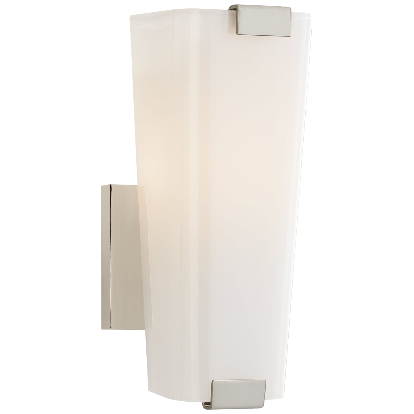 Load image into Gallery viewer, Visual Comfort Signature - ARN 2309PN-WG - One Light Wall Sconce - Alpine - Polished Nickel
