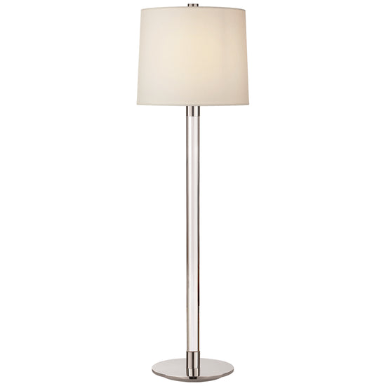 Load image into Gallery viewer, Visual Comfort Signature - ARN 3005CG/PN-L - One Light Buffet Lamp - Riga - Crystal and Polished Nickel
