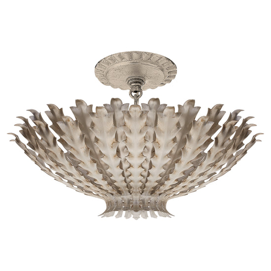 Load image into Gallery viewer, Visual Comfort Signature - ARN 4011BSL - Three Light Chandelier - Hampton - Burnished Silver Leaf
