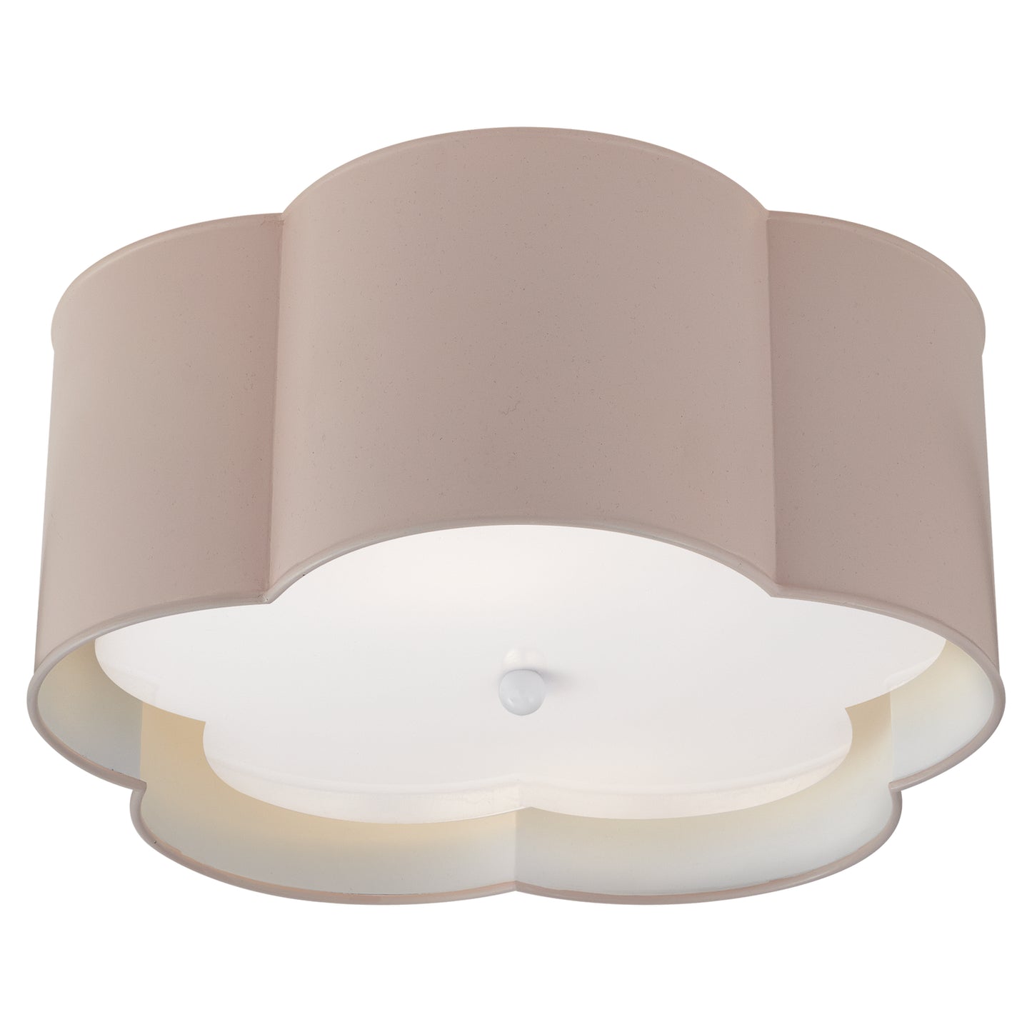 Load image into Gallery viewer, Visual Comfort Signature - KS 4117PNK/WHT-FA - Two Light Flush Mount - Bryce - Pink and White
