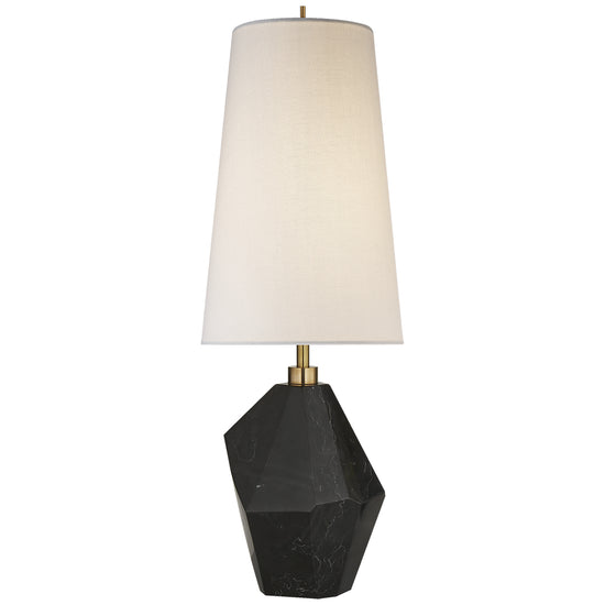 Visual Comfort Signature - KW 3012BM-L - One Light Table Lamp - Halcyon - Black Cremo Marble