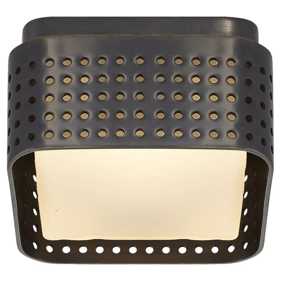 Load image into Gallery viewer, Visual Comfort Signature - KW 4055BZ-CDG - LED Flush Mount - Precision - Bronze
