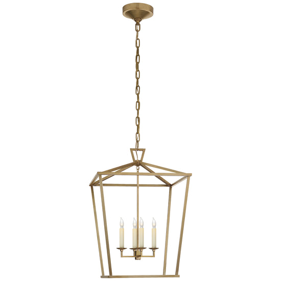 Load image into Gallery viewer, Visual Comfort Signature - CHC 2165AB - Four Light Lantern - Darlana - Antique-Burnished Brass
